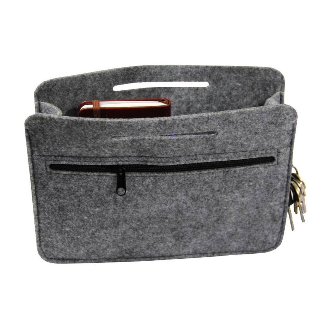 Organizer da borsa Premium, in feltro, stampa resistente, motivo Barcelona