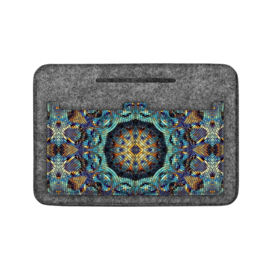 Organizer da borsa Premium, in feltro, stampa resistente, motivo Barcelona