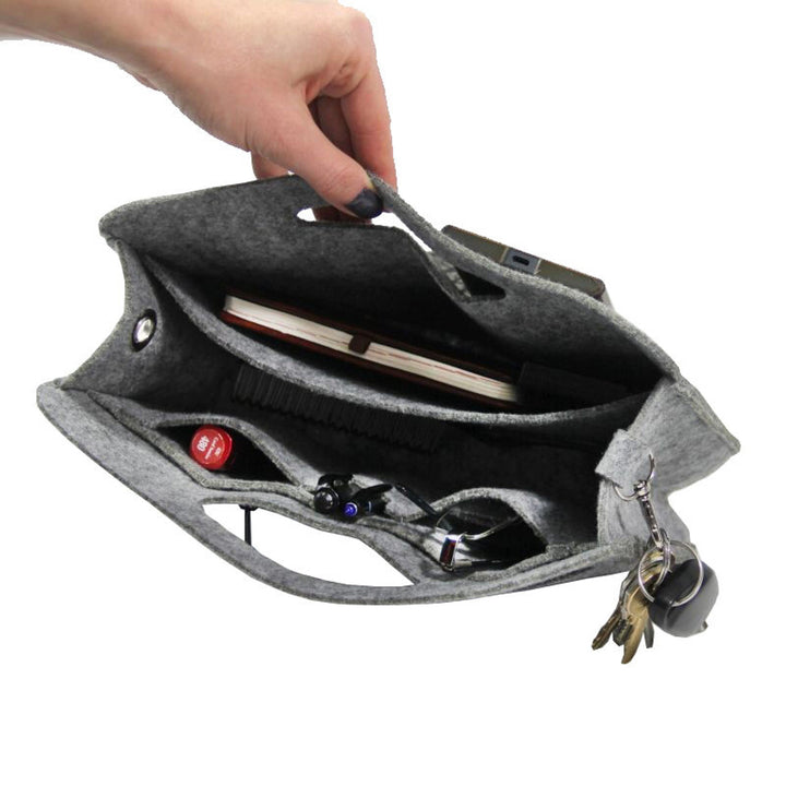 Organizer da borsa Premium, in feltro, stampa resistente, motivo Joker
