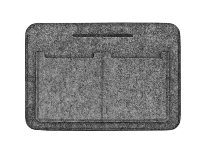 Borsa Premium Organizzatore Borsetta Organizer  Borsa Feltro Grigio