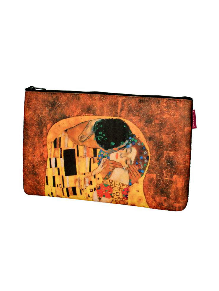 Borsa da toilette Borsa per Make-Up Organizer da viaggio con cerniera Kiss