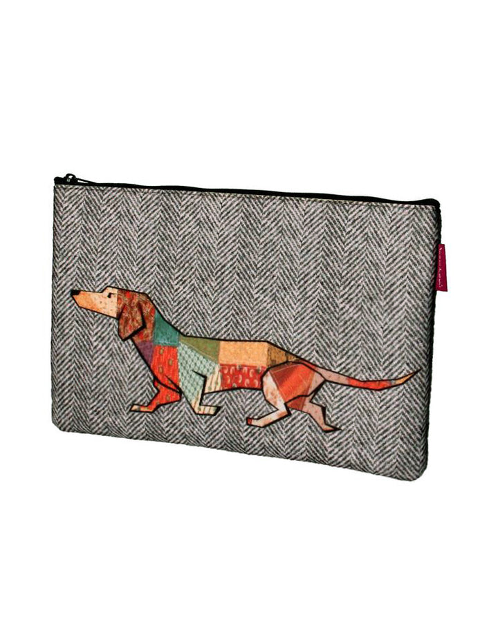 Borsa da toilette in feltro con cerniera Borsetta per Make-Up con cerniera Joker