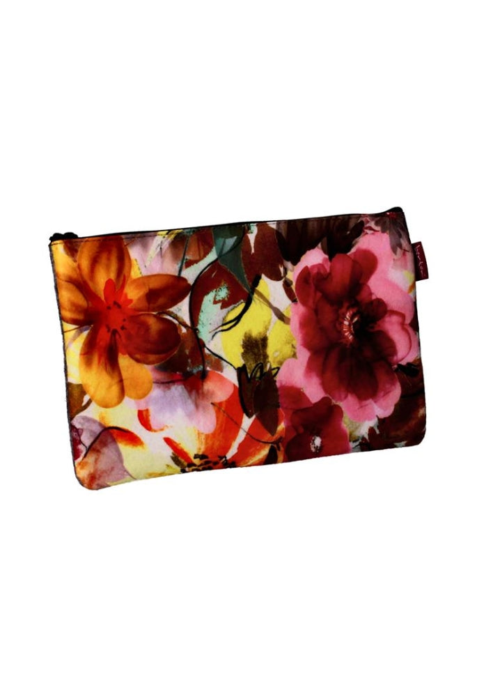 Borsa da toilette in feltro con cerniera Borsetta per Make-Up  Pocket Garden