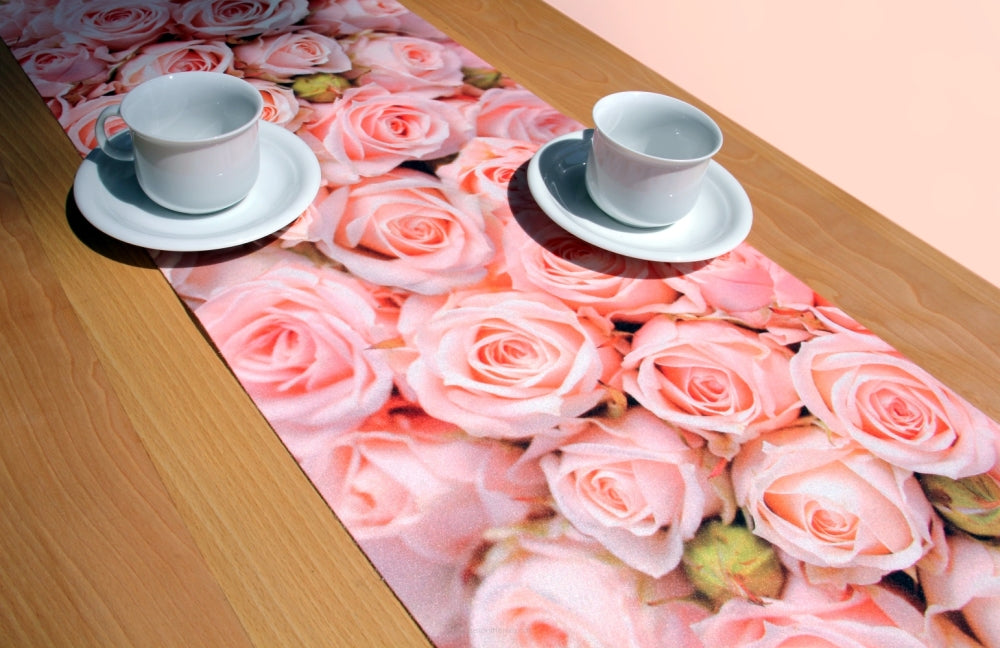Tovaglia da tavolo Nastro da tavolo in feltro con decorazione Easy Care 95 x 33 cm Diana