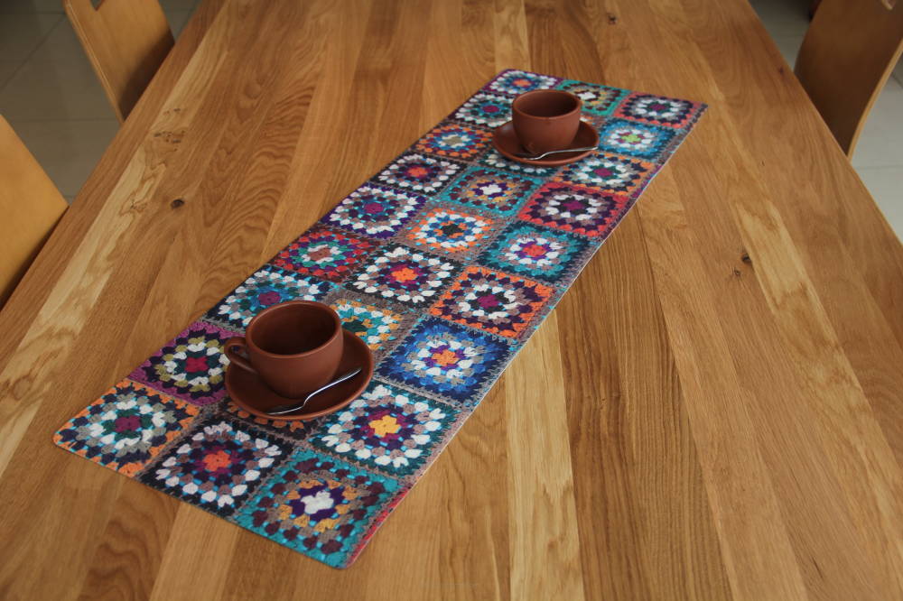 Tovaglia da tavolo Decorazione del Tavolo Easy Care 95 x 33 cm Frania