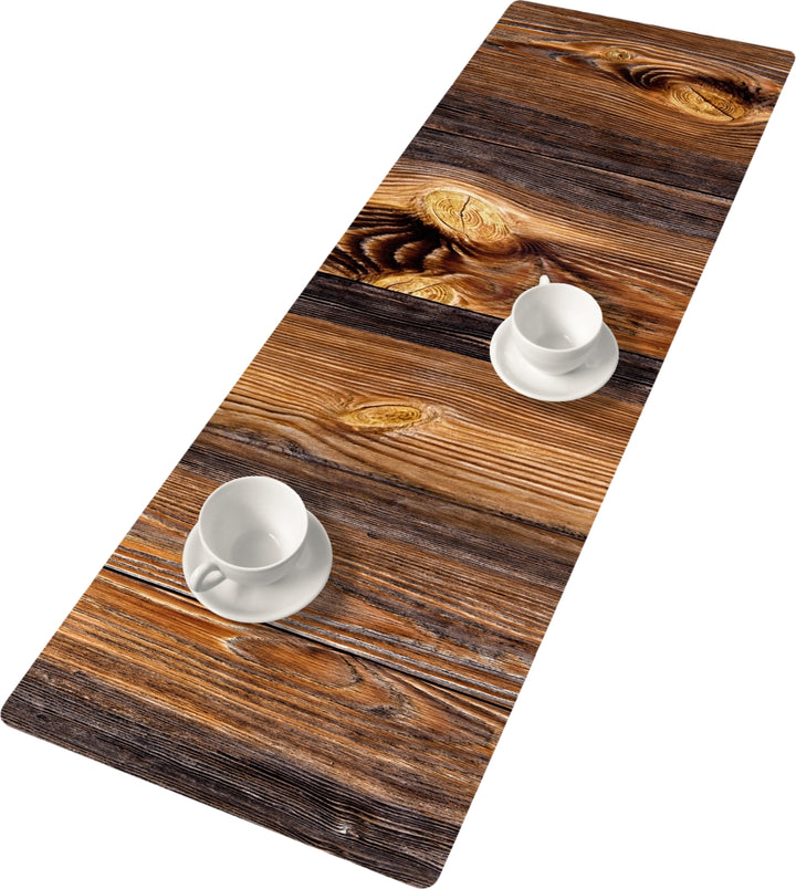 Tovaglia da tavolo Decorazione del Tavolo Easy Care 95 x 33 cm Wood