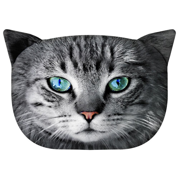Cuscino decorativo Bertoni Cat Fritz 30x45 cm, velluto, stampa gatto, inserto anallergico
