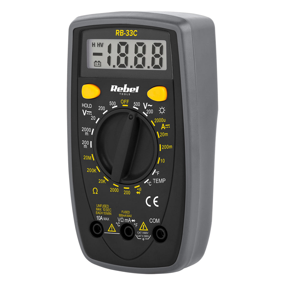 Misuratore digitale universale di precisione Rebel RB-33C
