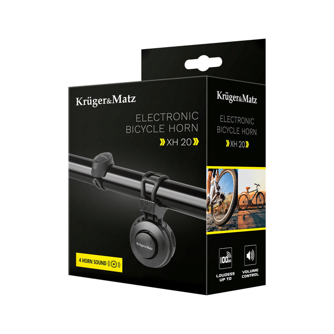Campanello per bicicletta elettrica Kruger&Matz XH20 con materiali di alta qualità