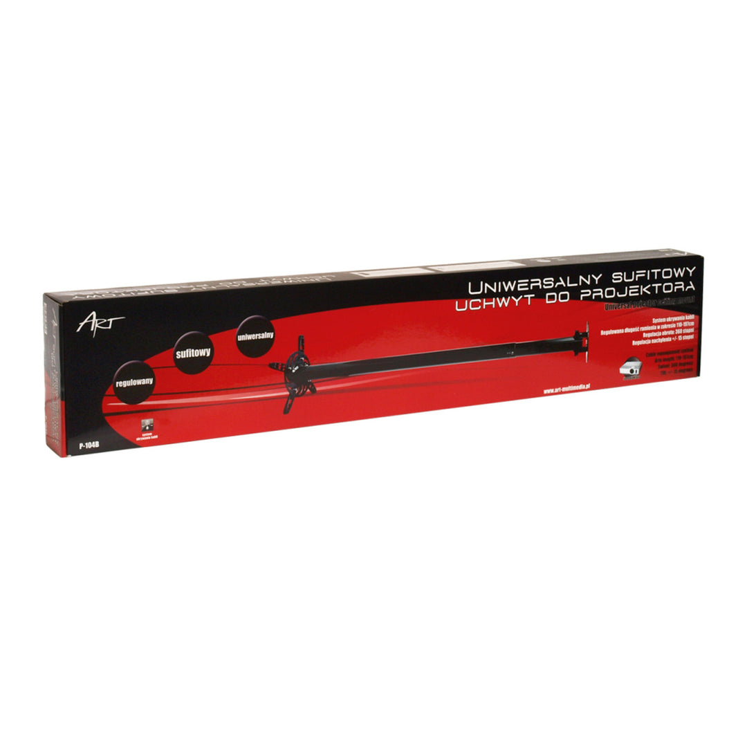 ART P-104B supporto per proiettore 110-197 cm nero