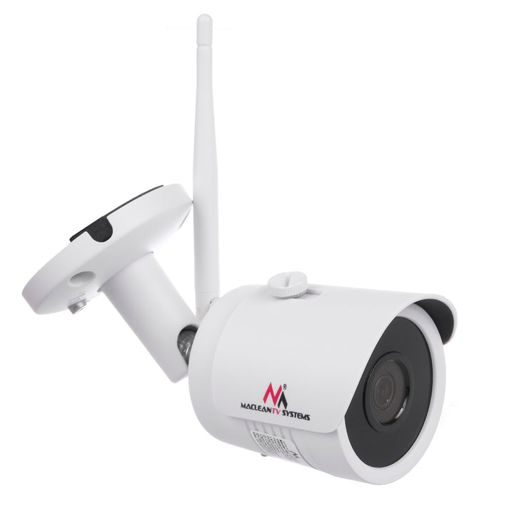 Maclean MCTV-516 Telecamera IP IPC WiFi 5MPx per esterni, a tubo, CMOS 1/2,5", H.264/H.264+/H.265/H.265+/JPEG/AVI, Onvif