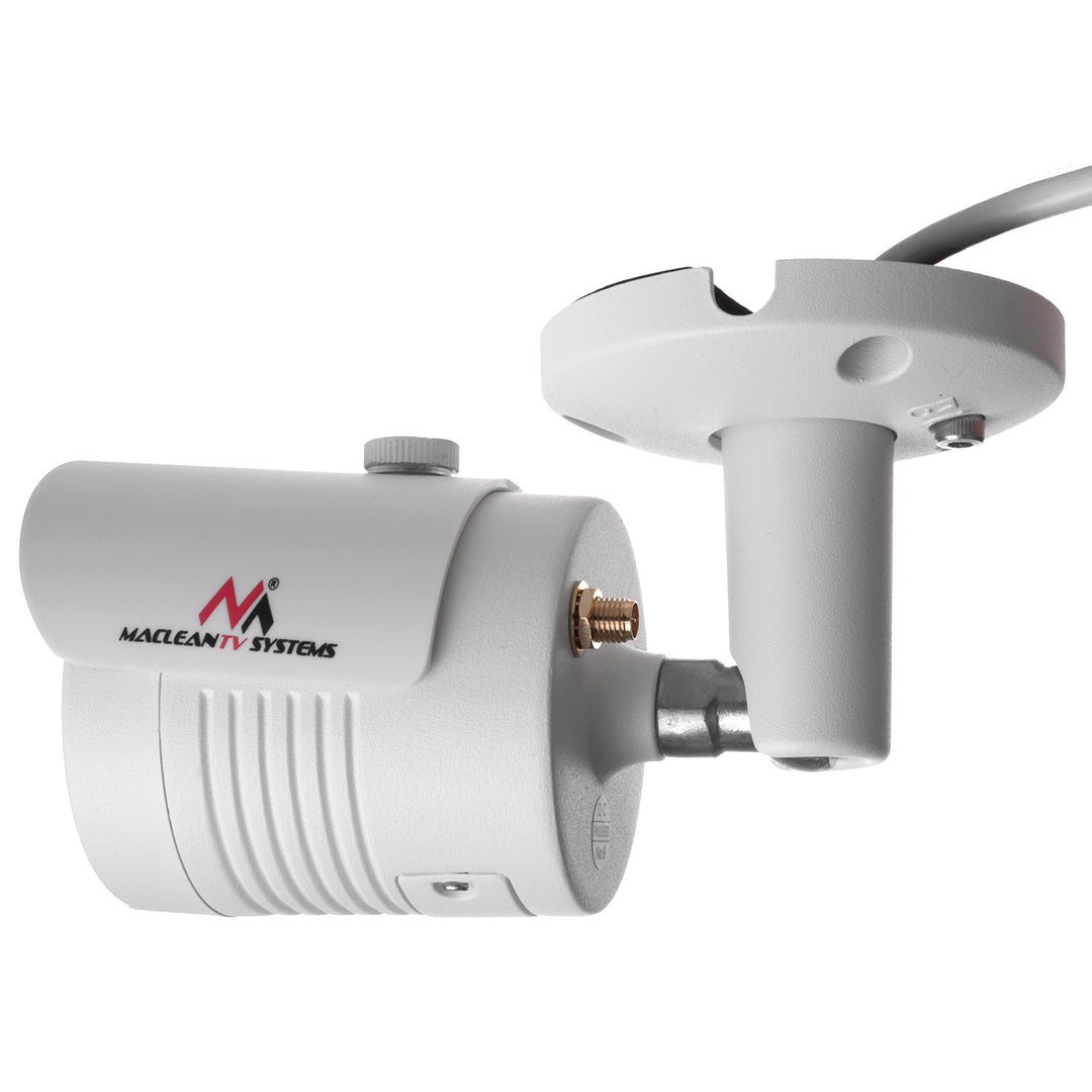 Maclean MCTV-516 Telecamera IP IPC WiFi 5MPx per esterni, a tubo, CMOS 1/2,5", H.264/H.264+/H.265/H.265+/JPEG/AVI, Onvif