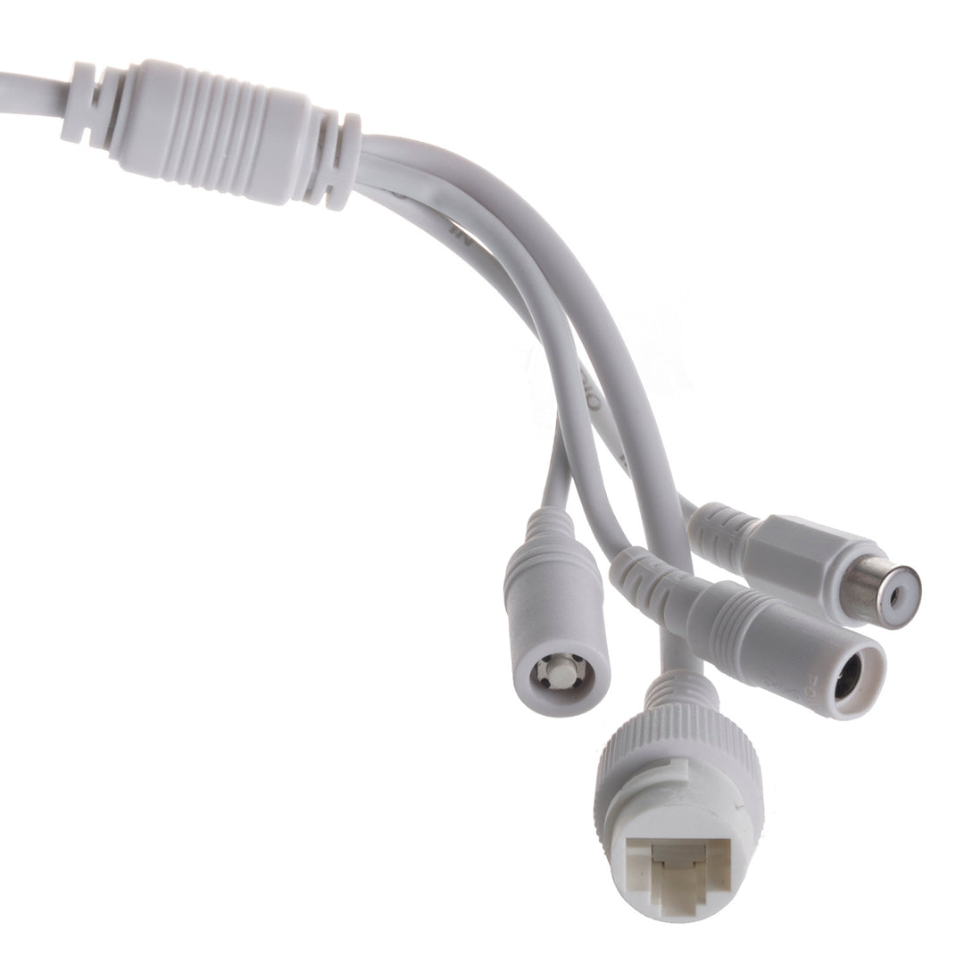 Maclean MCTV-516 Telecamera IP IPC WiFi 5MPx per esterni, a tubo, CMOS 1/2,5", H.264/H.264+/H.265/H.265+/JPEG/AVI, Onvif