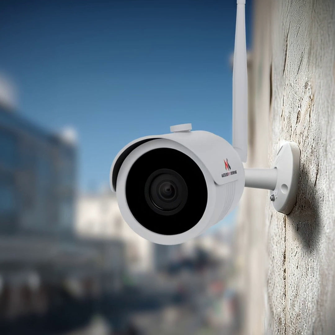 Maclean MCTV-516 Telecamera IP IPC WiFi 5MPx per esterni, a tubo, CMOS 1/2,5", H.264/H.264+/H.265/H.265+/JPEG/AVI, Onvif