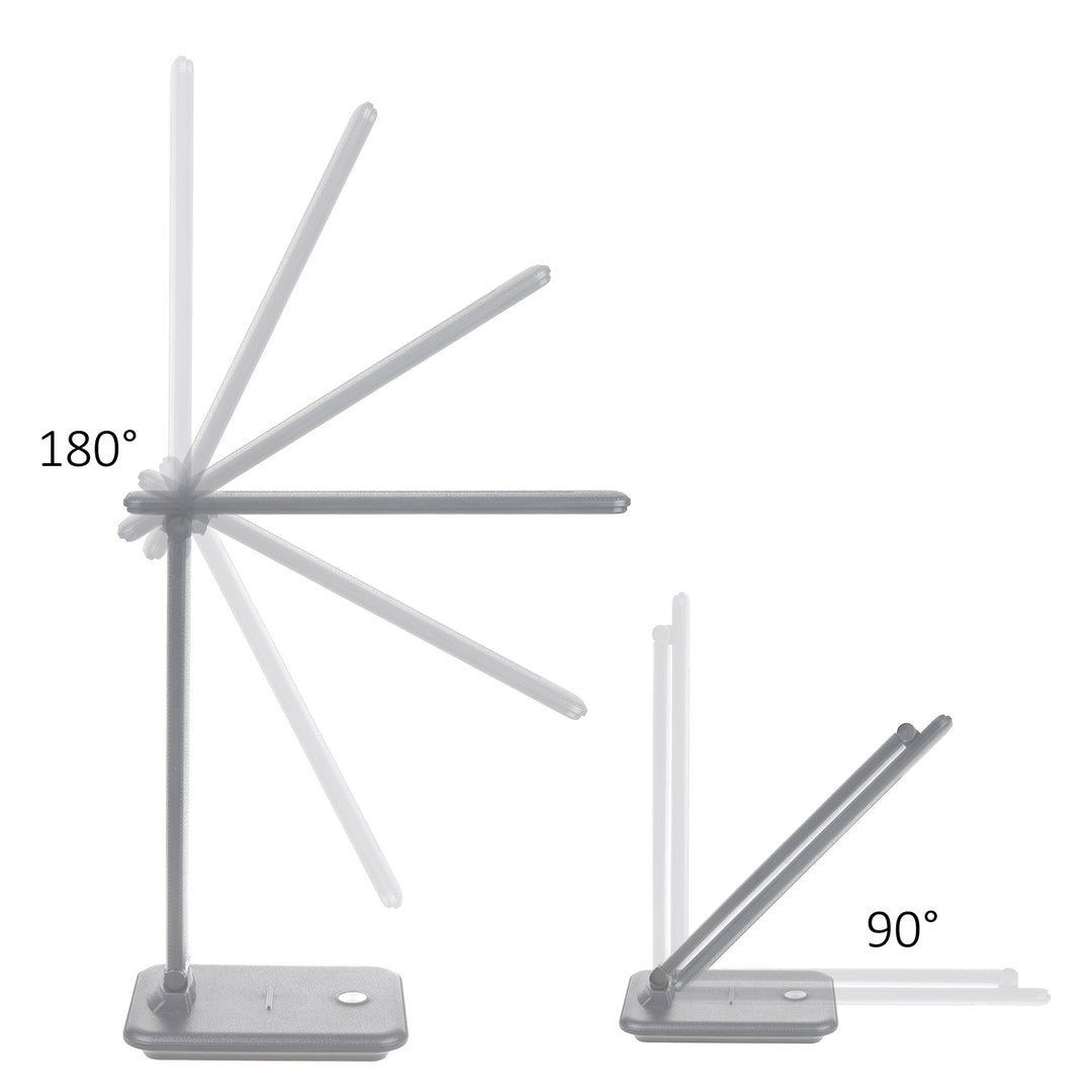 Lampada da scrivania Maclean LED, max. 9W, 220-240V AC, cambia colore, dimmerabile, 450lm, MCE614 W