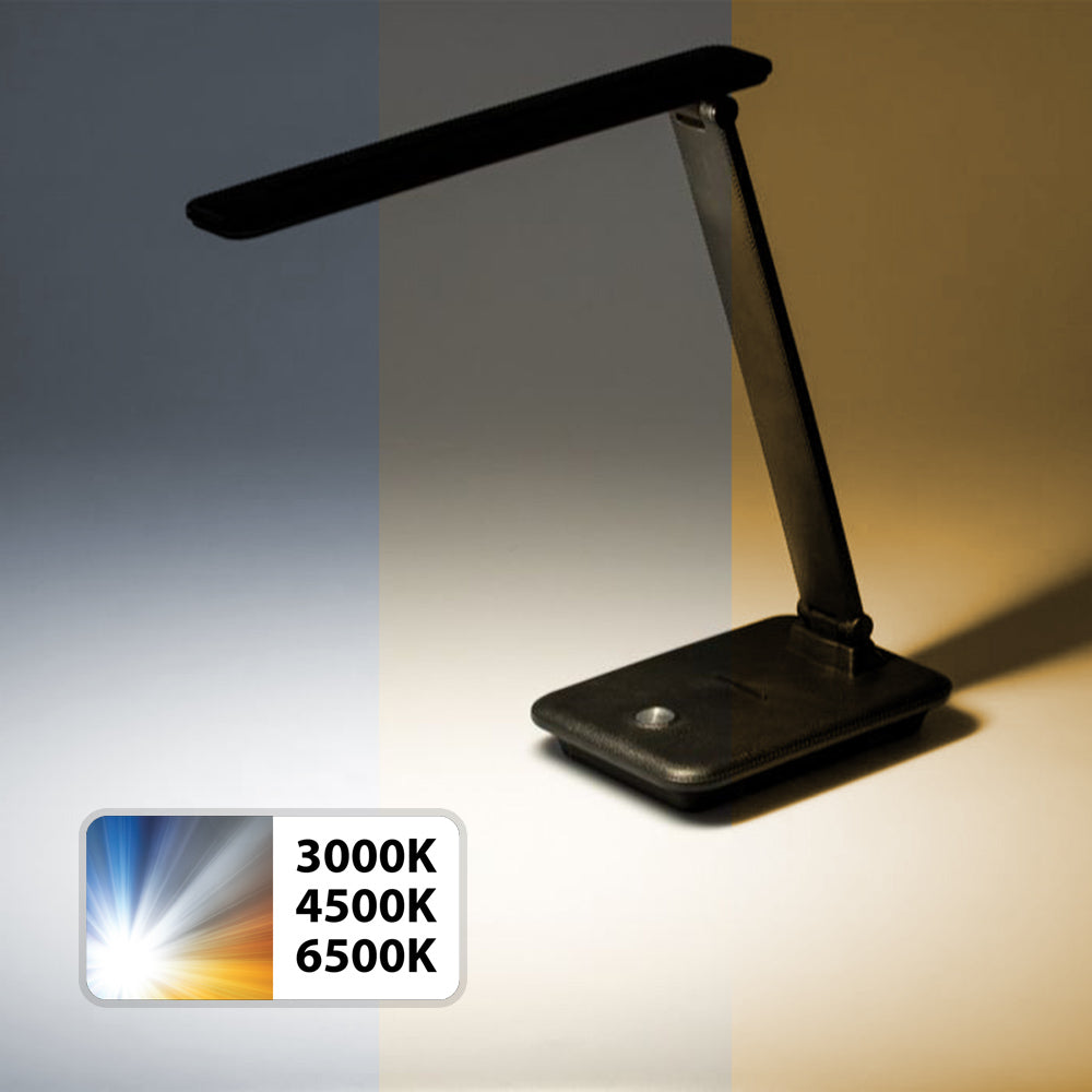 Lampada da tavolo Maclean LED, max. 9W, 220-240V AC, cambia colore, dimmerabile, 450lm, MCE614 B