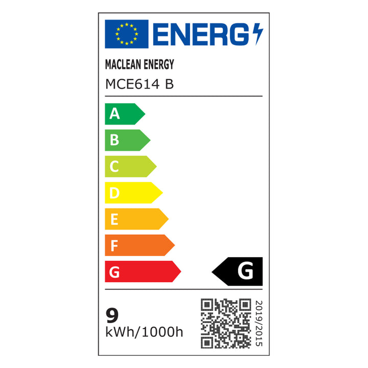 Lampada da tavolo Maclean LED, max. 9W, 220-240V AC, cambia colore, dimmerabile, 450lm, MCE614 B