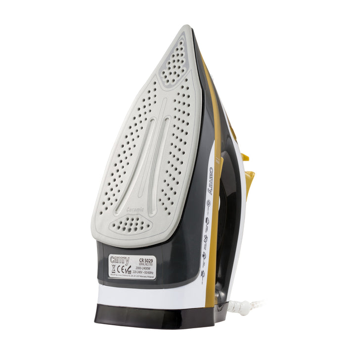 Camry CR 5029 Ferro da stiro 3000W - piastra in ceramica, funzione di pulizia automatica