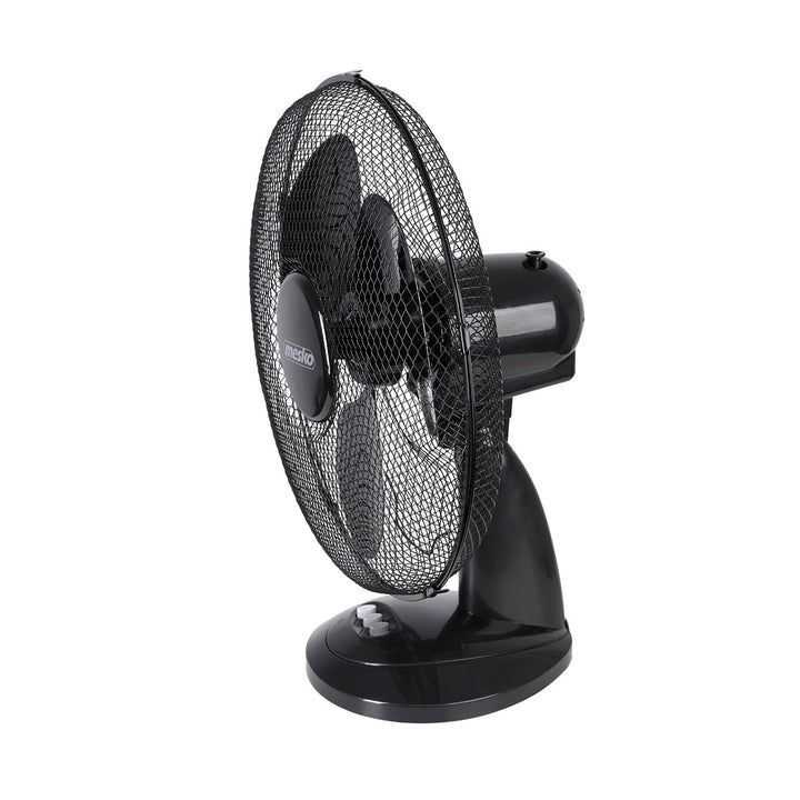 Ventilatore da tavolo 23cm 45W Mesko MS 7308, oscillazione, due velocità del ventilatore
