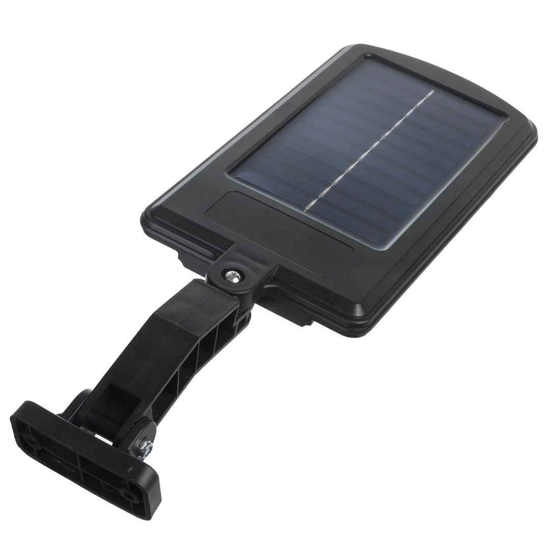 Maclean MCE446 Lampione solare con sensore di movimento e crepuscolare IP54 4W 400 Lumen 6500K Lampada solare telecomandata Lampada da parete per esterni Illuminazione esterna Lanterna stradale 3 modalità di illuminazione
