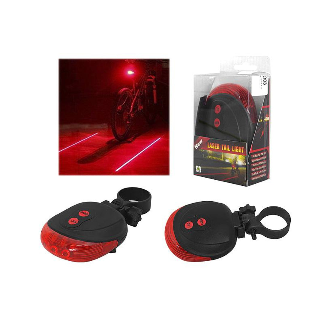 Lampada posteriore per bicicletta con laser LTC LXRO03 1W IPX20