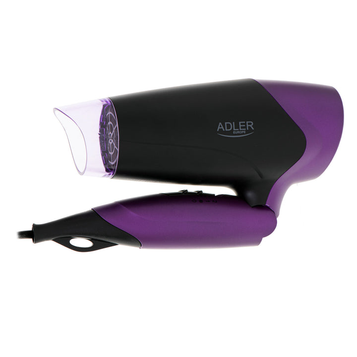 Asciugacapelli 1600W con manico pieghevole e concentratore d'aria Adler AD 2260