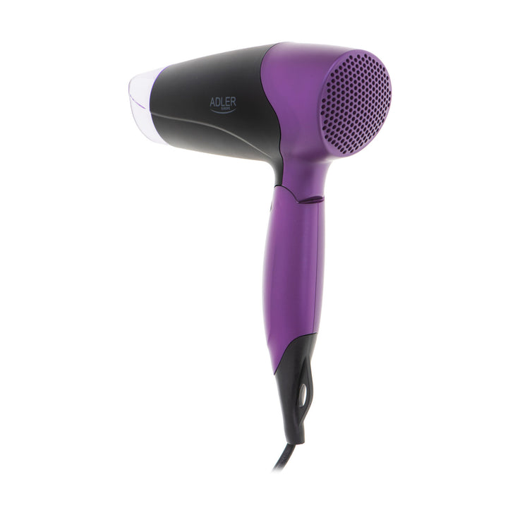 Asciugacapelli 1600W con manico pieghevole e concentratore d'aria Adler AD 2260