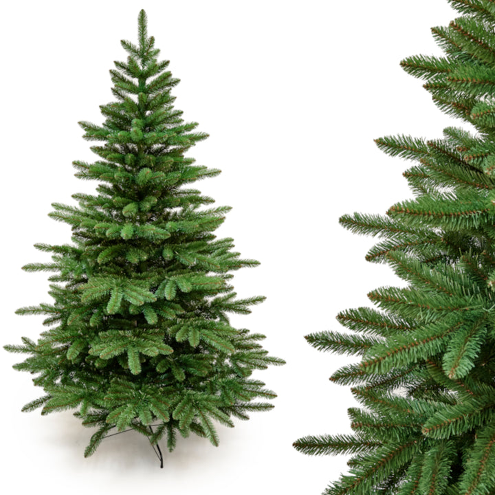 Albero di Natale artificiale di alta qualità. Abete spagnolo Altezza 220/190/150 cm
