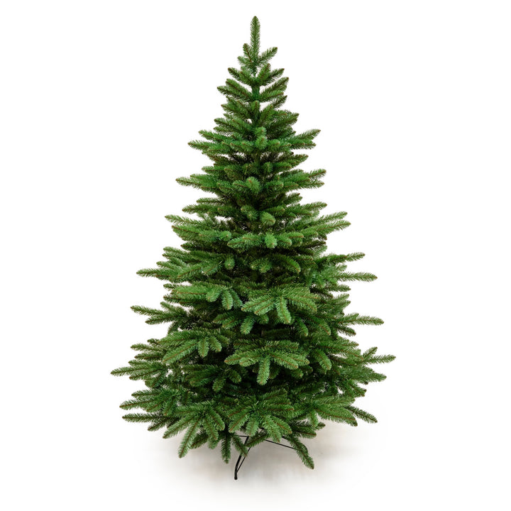 Albero di Natale artificiale di alta qualità. Abete spagnolo 190 cm con Supporto