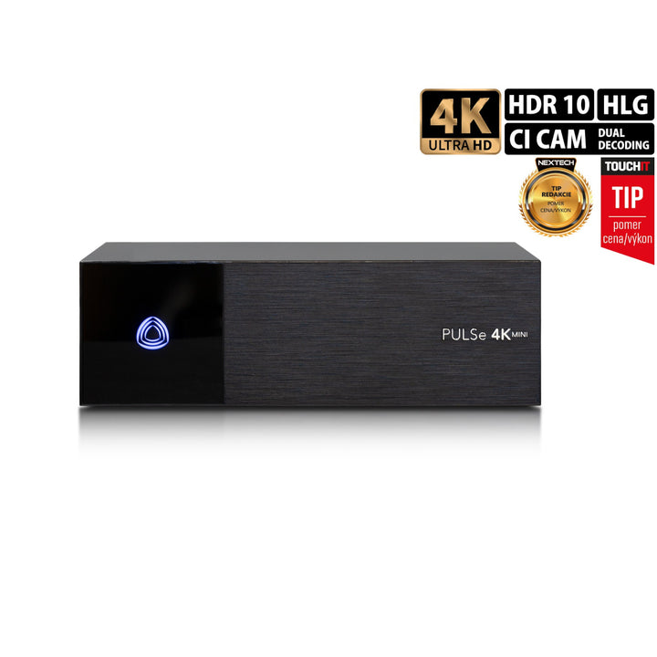 Ricevitore PULSe 4K mini (Versione: 1x sintonizzatore DVB-S2X)