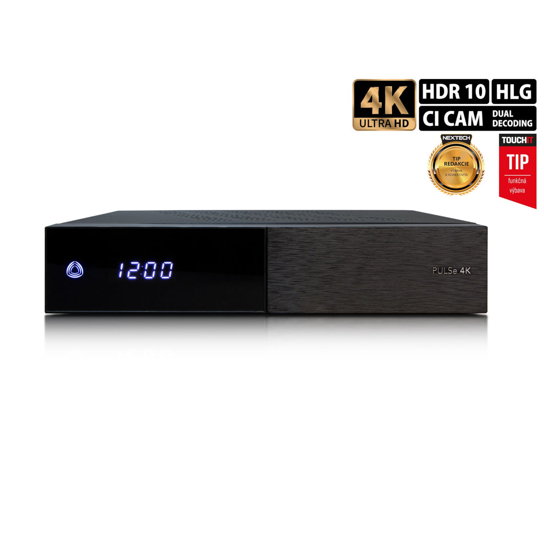 Ricevitore AB PULSe 4K UHD (1x versione sintonizzatore DVB-S2X)