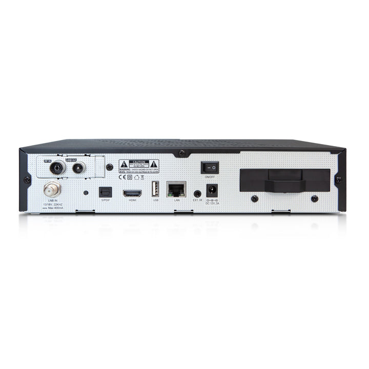 Ricevitore AB PULSe 4K UHD (1x sintonizzatore DVB-S2X + 1x sintonizzatore DVB-T2/C)