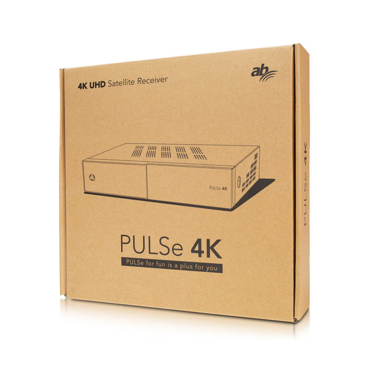 Ricevitore AB PULSe 4K UHD (1x sintonizzatore DVB-S2X + 1x sintonizzatore DVB-T2/C)
