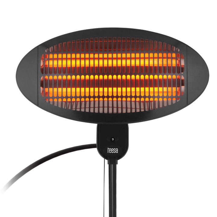 Riscaldatore elettrico a infrarossi per patio Teesa TSA8050