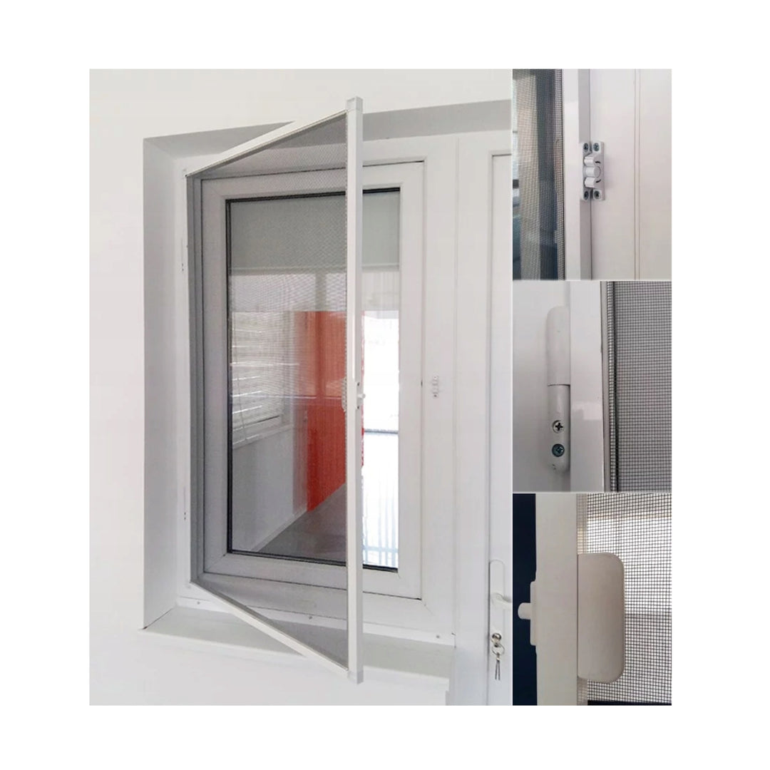 Fermaporta per zanzariera - bianco ( confezione da 10 pz )