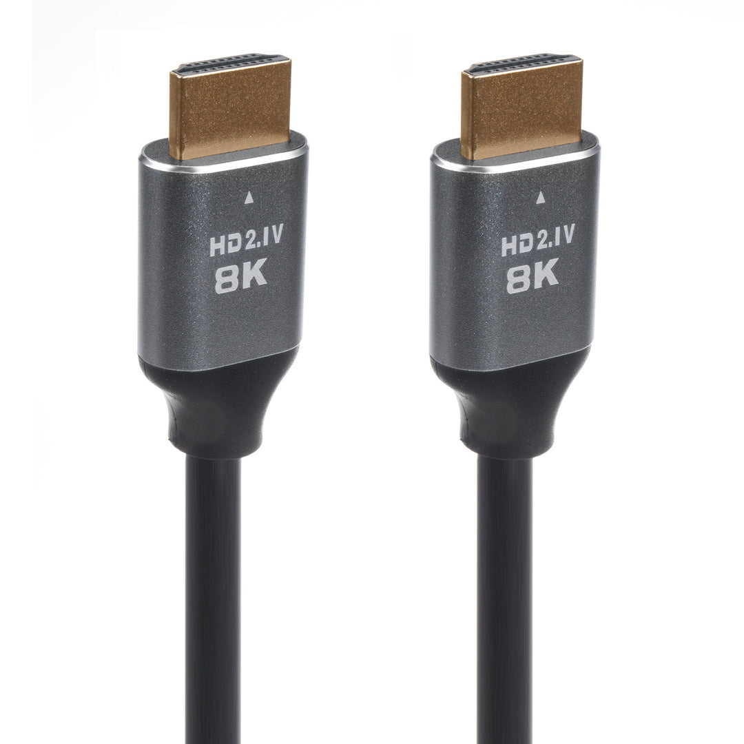 Maclean MCTV-441 Cavo HDMI 2.1a con connettore maschio-maschio placcato oro Cavo 8K ad altissima velocità Larghezza di banda massima di 48 Gb/s 8K FUHD 60Hz 4320p / 4K 120Hz 2160p 2m
