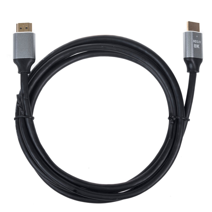 Maclean MCTV-441 Cavo HDMI 2.1a con connettore maschio-maschio placcato oro Cavo 8K ad altissima velocità Larghezza di banda massima di 48 Gb/s 8K FUHD 60Hz 4320p / 4K 120Hz 2160p 2m