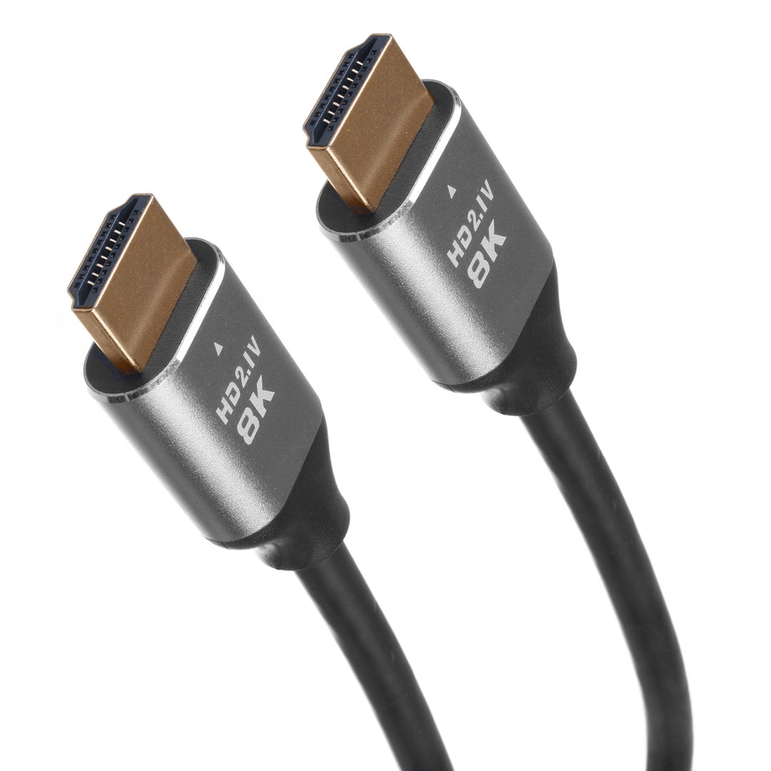 Maclean MCTV-441 Cavo HDMI 2.1a con connettore maschio-maschio placcato oro Cavo 8K ad altissima velocità Larghezza di banda massima di 48 Gb/s 8K FUHD 60Hz 4320p / 4K 120Hz 2160p 2m