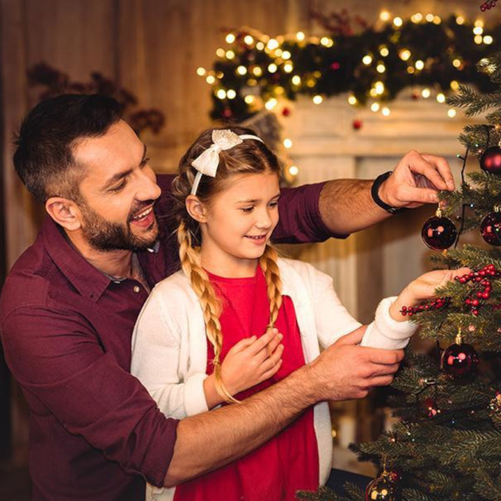 Albero di Natale in PVC Premium Abete innevato con rami in PE 250 cm