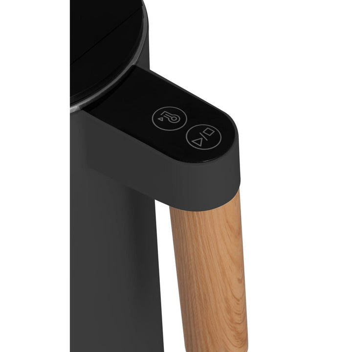 Concept RK3302 Bollitore elettrico 1,5L con Controllo della temperatura Superficie Cool Touch antracite