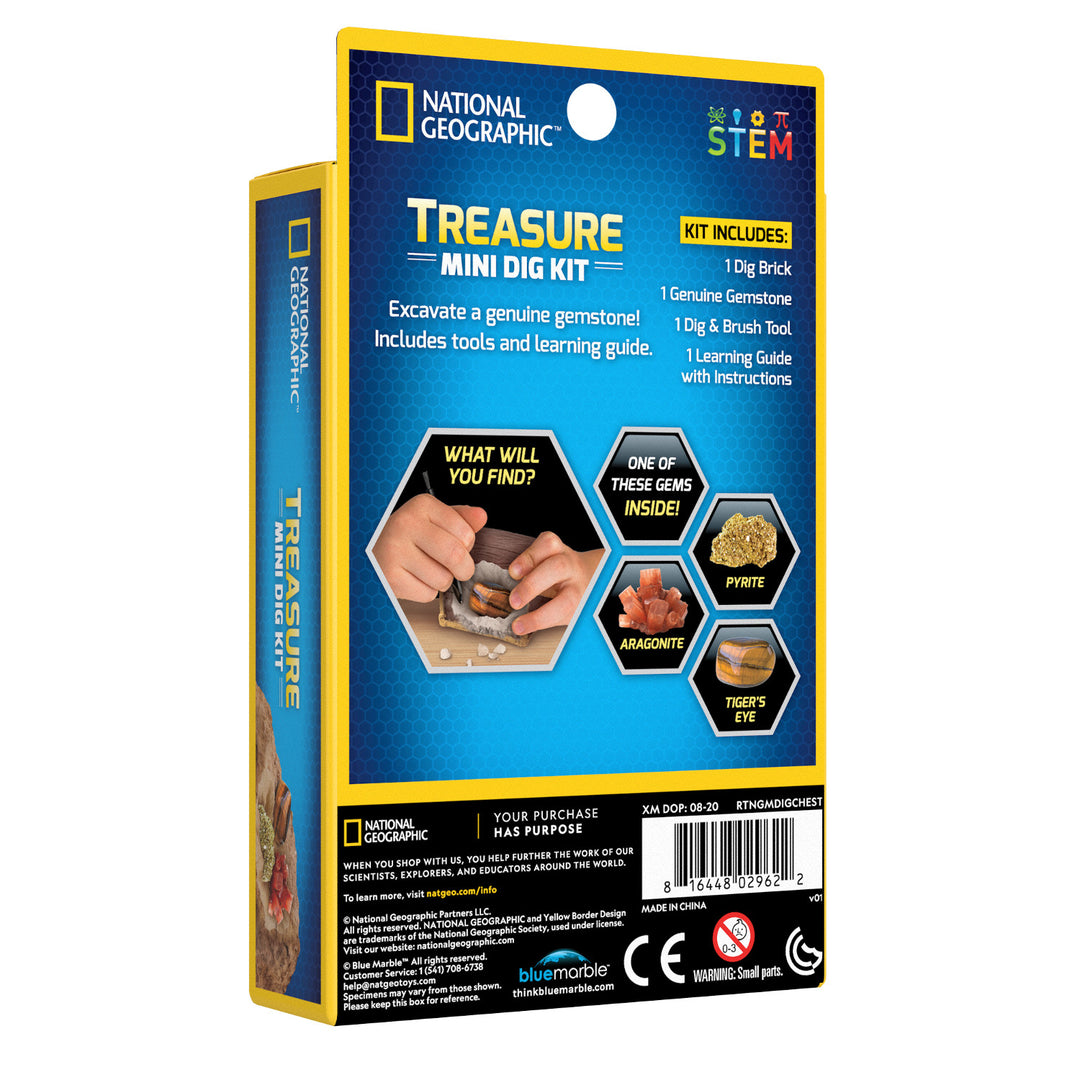 National Geographic - Forziere del tesoro (Impulse Treasure Mini Dig Kit)