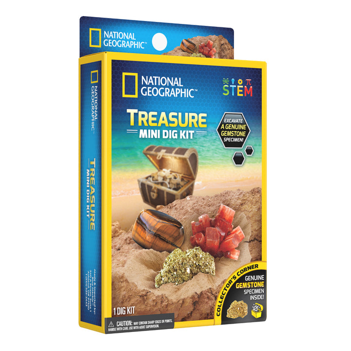 National Geographic - Forziere del tesoro (Impulse Treasure Mini Dig Kit)
