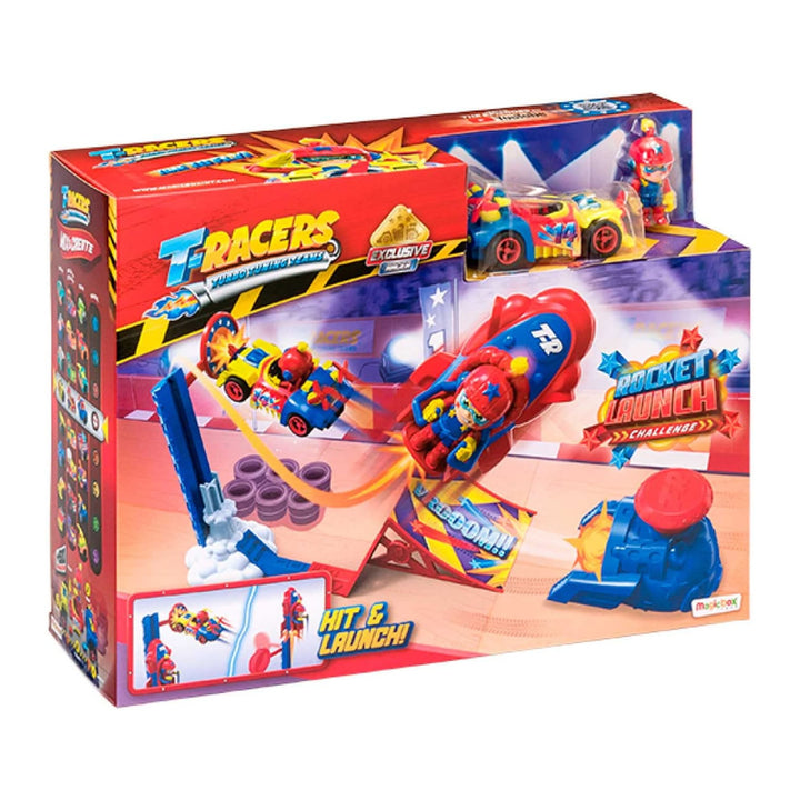 Veicolo esclusivo T-Racers Rocket Launch Playset