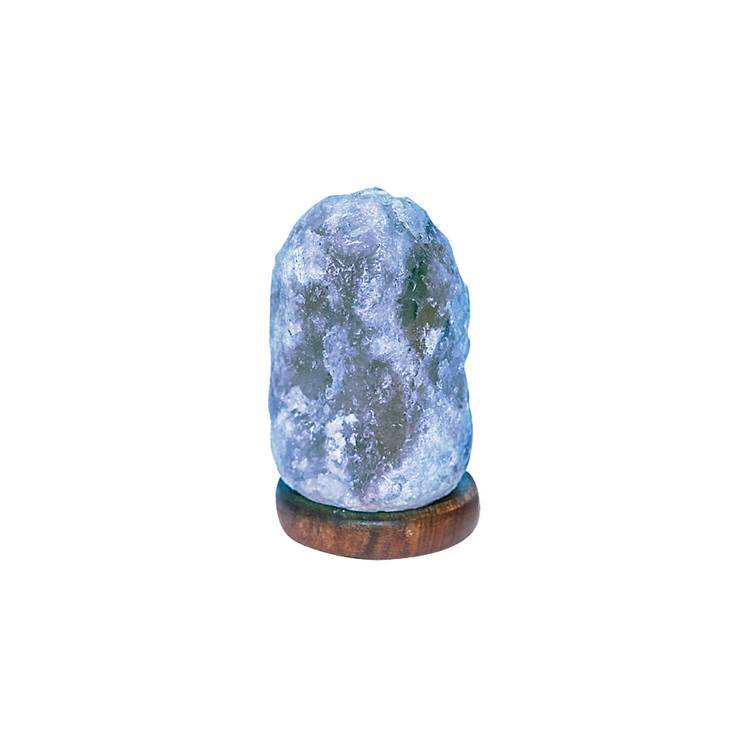 Wasabi, Lampada decorativa di sale LED RGB 1W Cricamento USB