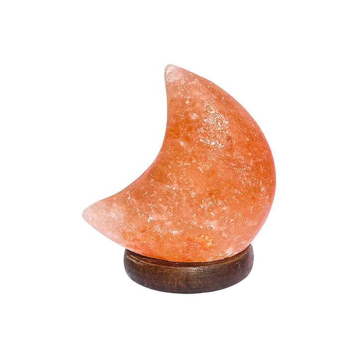 Wasabi, Lampada decorativa di sale LED RGB 1W marrone Luna