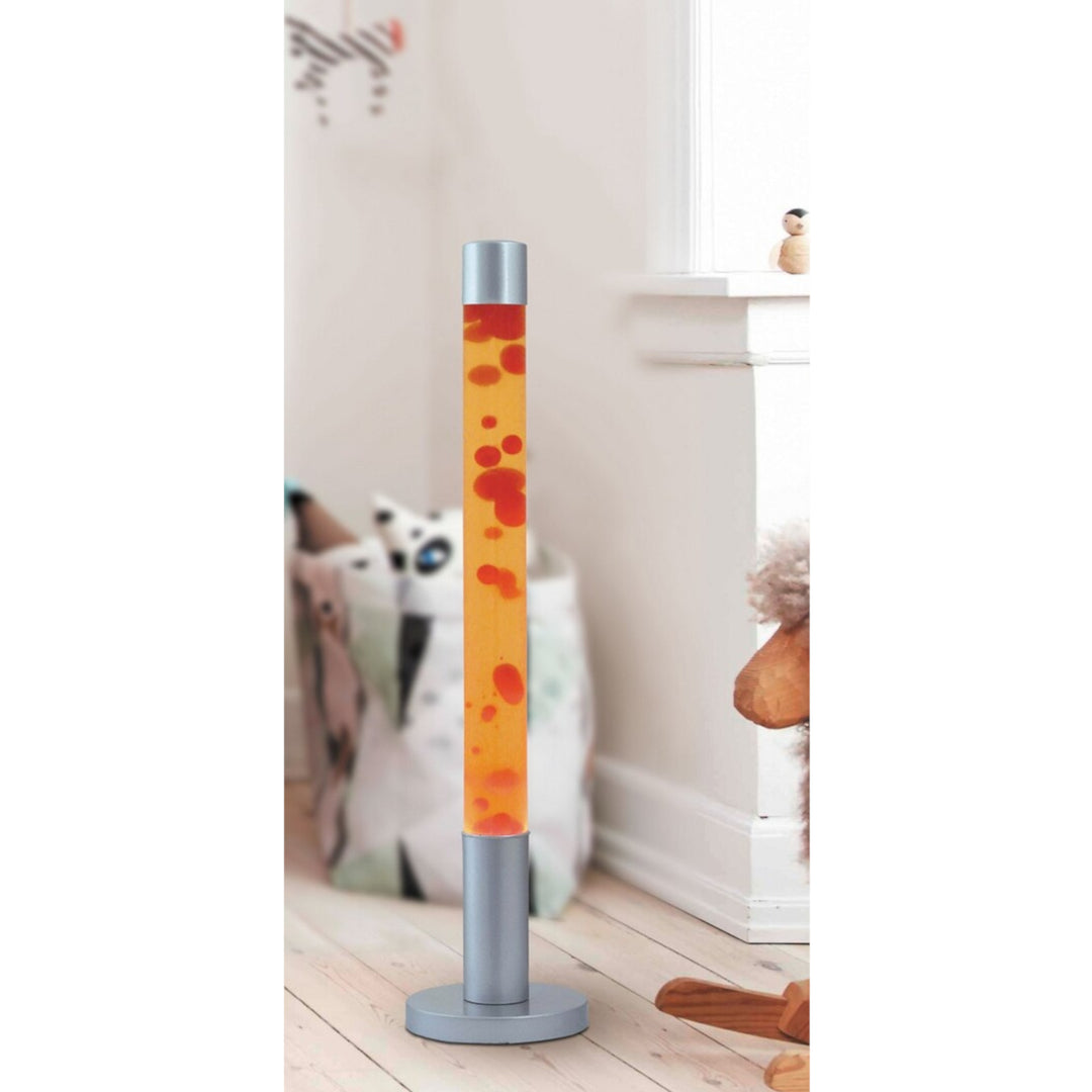 Lampada decorativa Dovce lavalamp E14 40W rosso-giallo