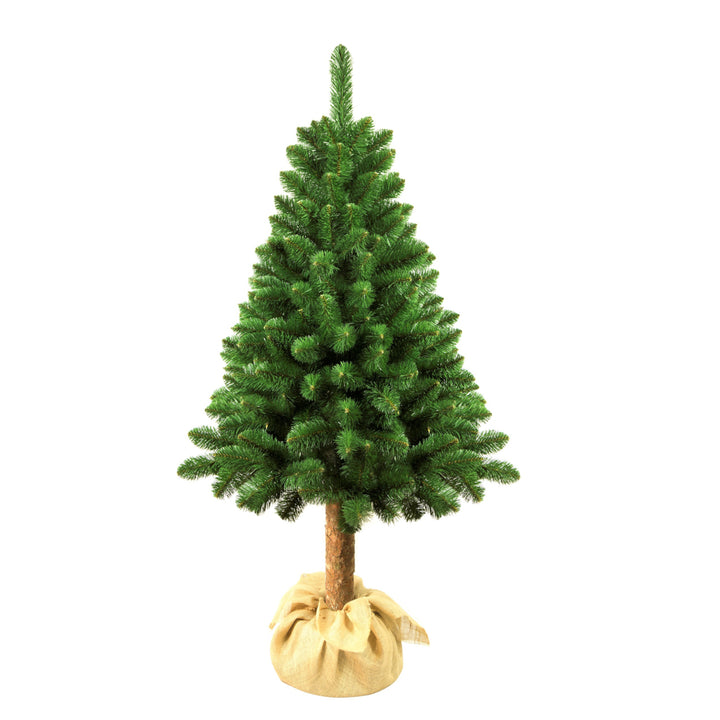 Albero di Natale Pino artificiale su tronco Altezza 200 cm - alta qualità