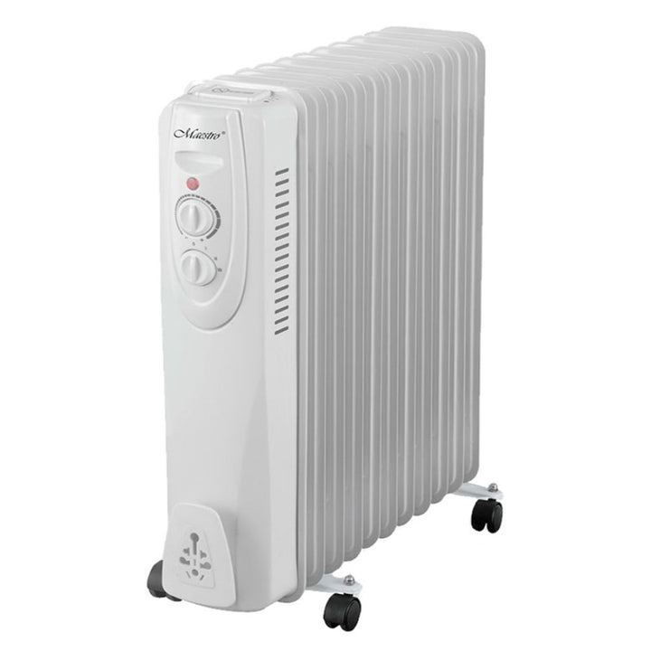 MR-950Radiatore elettrico ad olio  Riscaldatore 2500W 11 alette 3 impostazioni di calore 1000/1500/2500W Termostato