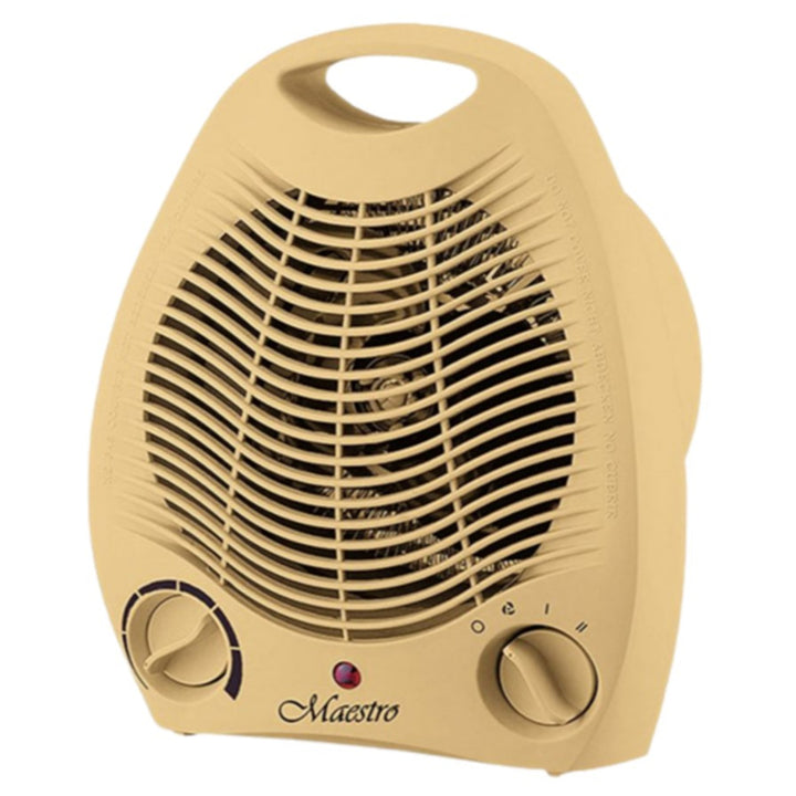 MR-920 Termoventilatore elettrico 2000W Tre modalità di funzionamento Ventola calda e fredda Maniglia per il trasporto Beige