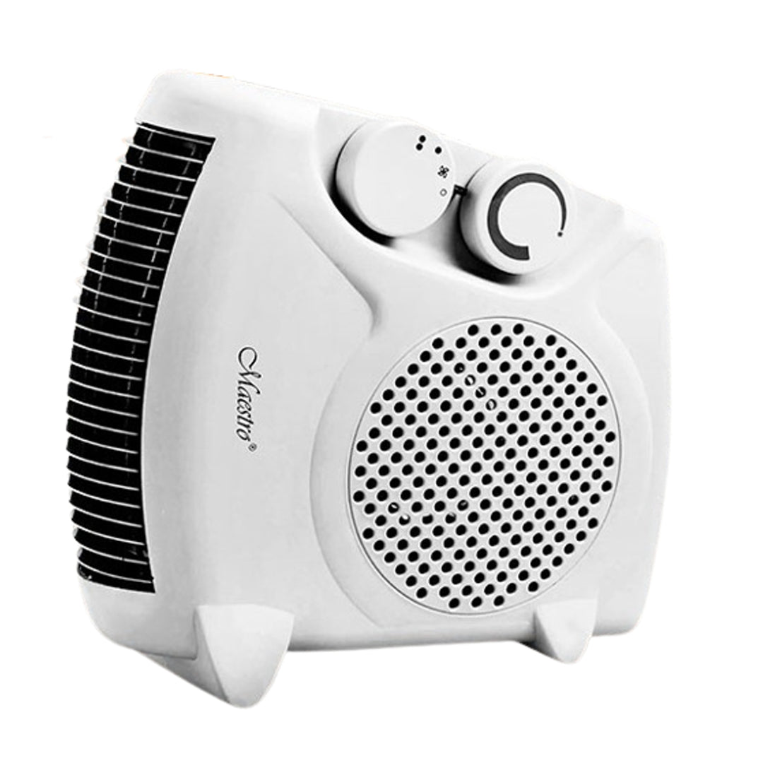 Maestro MR-921 Termoventilatore elettrico 2000W 3modalità di funzionamento Ventola calda e fredda  Grigio